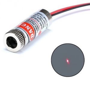 Modulo Laser 5mW  Puntatore rotondo - colore ROSSO