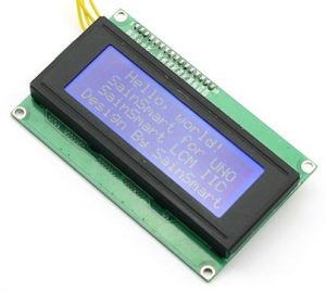 Modulo LCD retroilluminato BLU 20x4 I2C/TWI per Arduino e Raspberry Pi