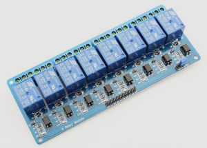Modulo Rel 8 canali DC 5V per Arduino e Raspberry Pi