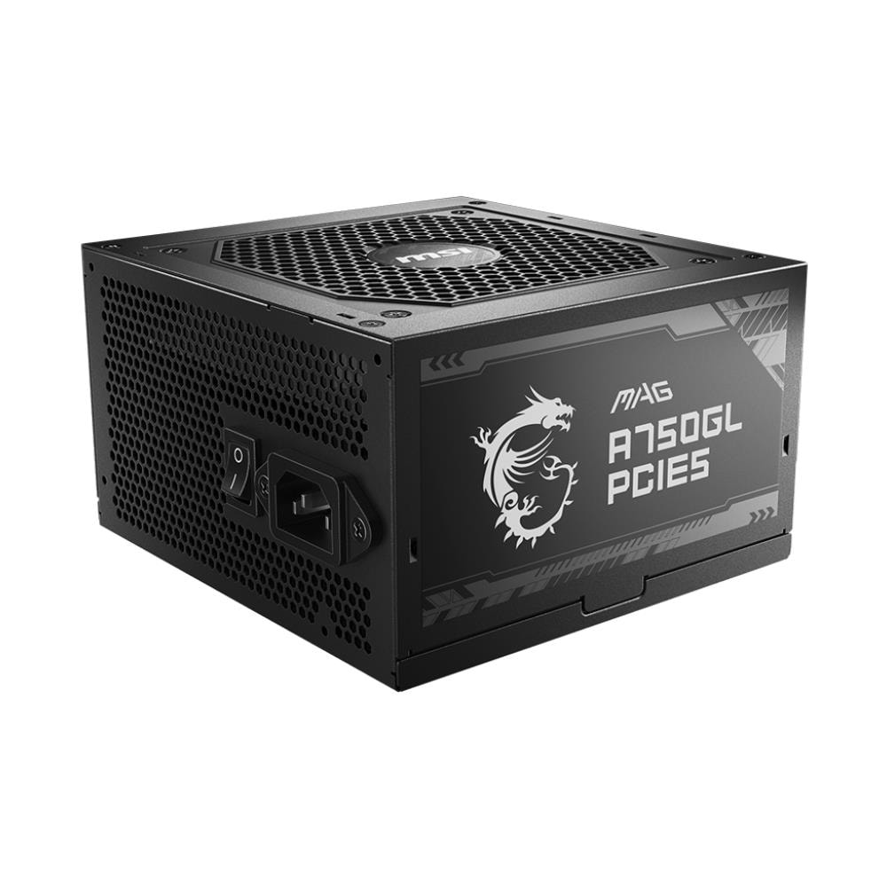 MSI Alimentatore PC MAG A750GL PCIE5 80 PLUS Gold ATX 750 W Colore Nero