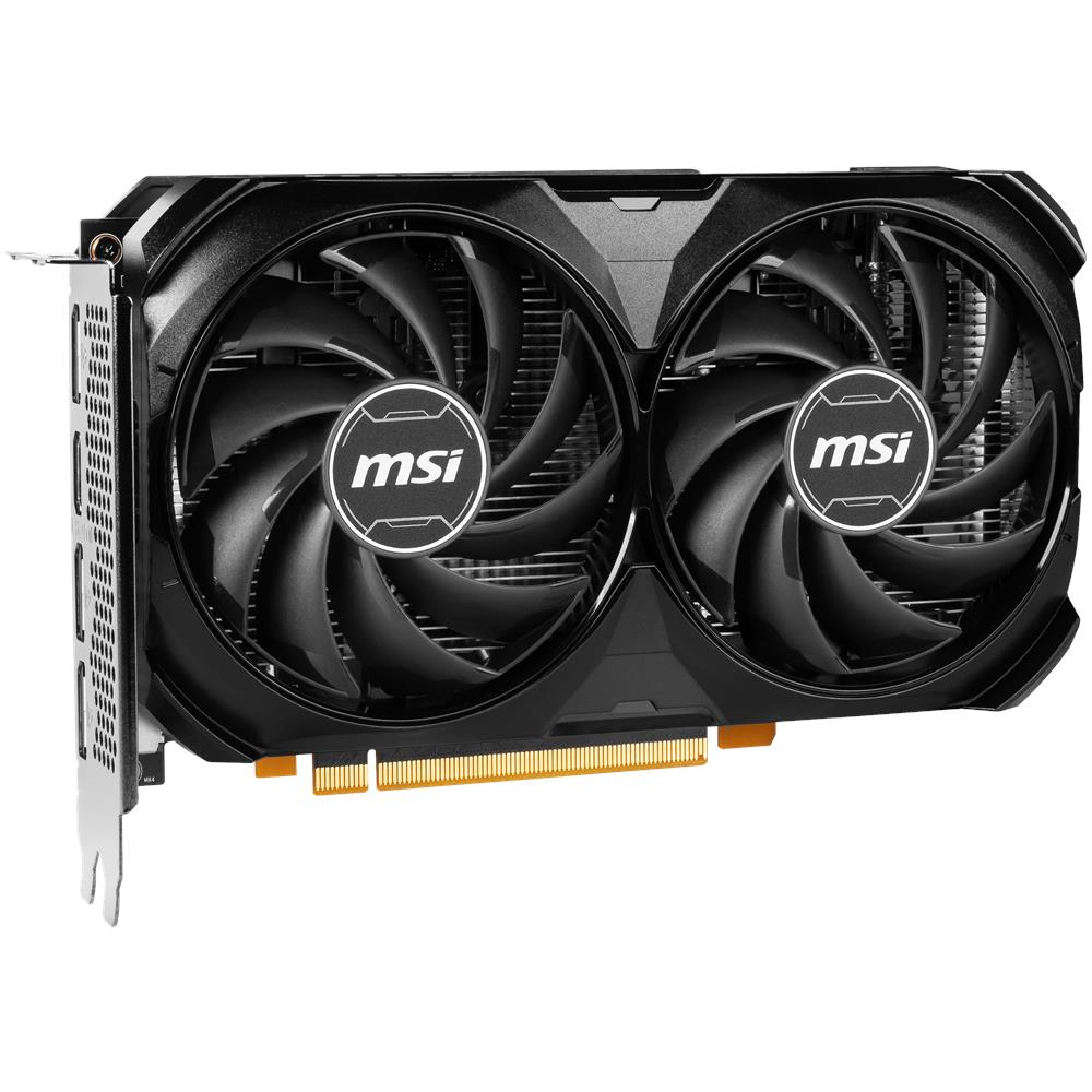 MSI GEFORCE RTX 4060 VENTUS 2X BLACK 8G OC scheda video NVIDIA 8 GB GDDR6