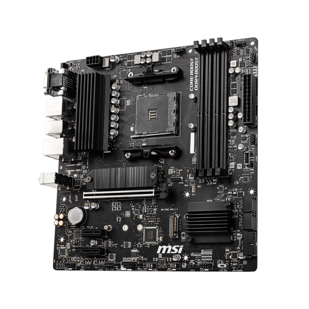 MSI Scheda Madre B550M PRO-VDH Socket AM4 Chipset B550 Micro ATX