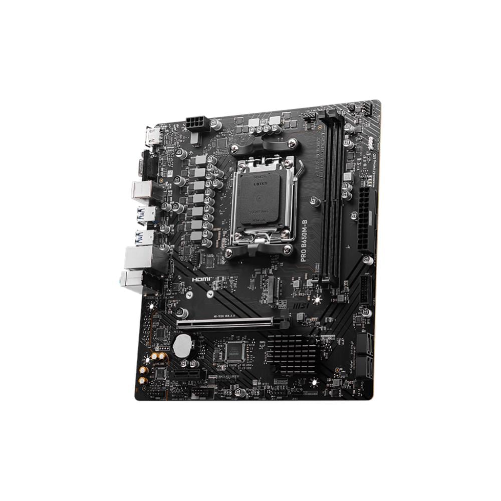 MSI Scheda Madre PRO B650M-B Socket AM5 Chipset AMD B650 micro ATX