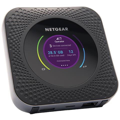 NETGEAR Router Wireless Nighthawk M1 Dual Band 1000 Mbps 1 x Gigabit Ethernet Colore Nero
