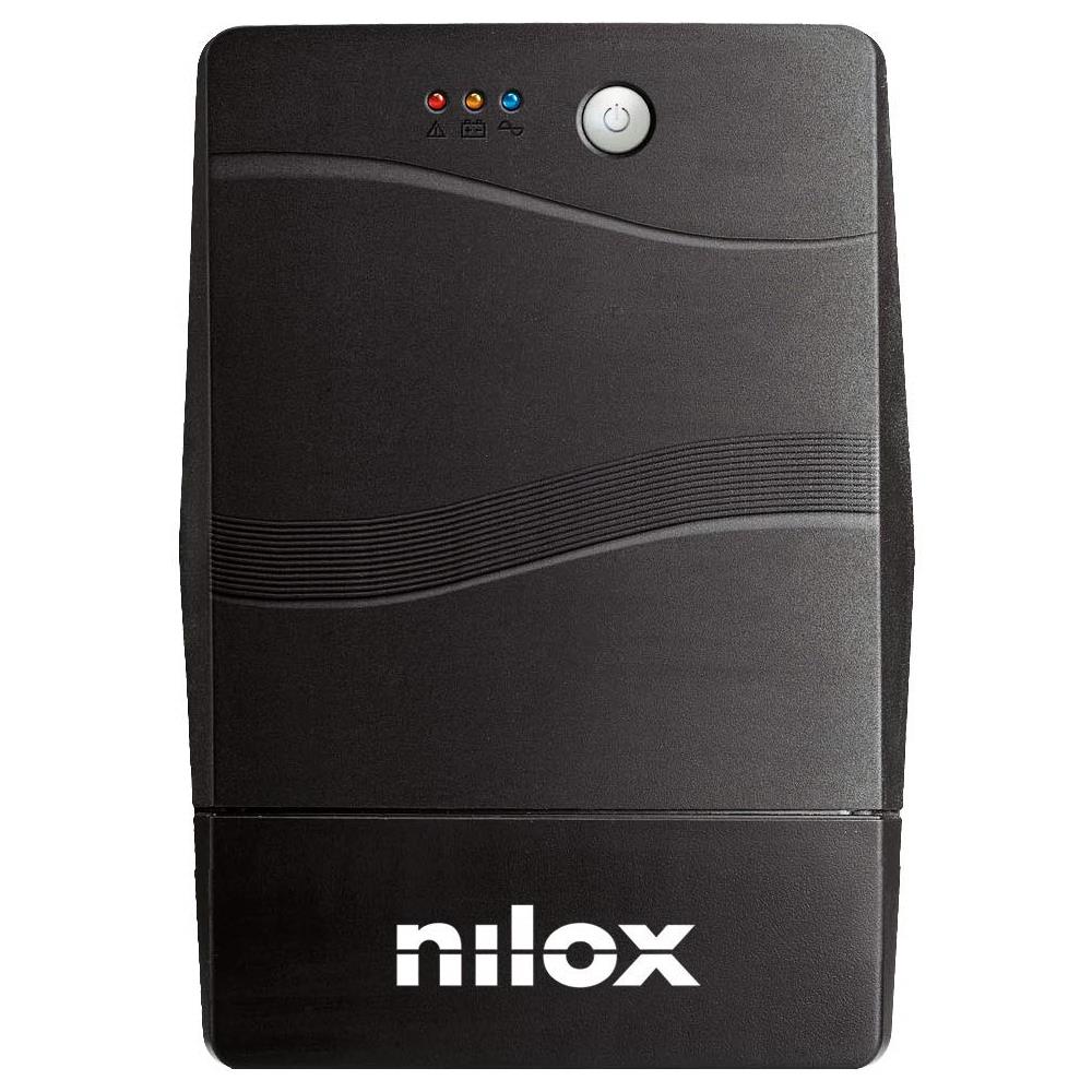 NILOX Gruppo di Continuità UPS Premium 2000 VA / 1400 W 6 x Presa (e) AC / 1 x USB