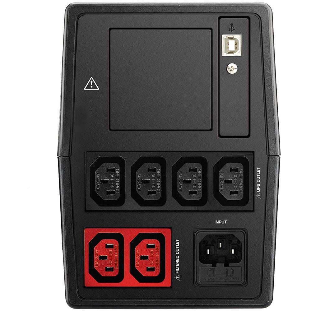 NILOX Gruppo di Continuità UPS Premium 2000 VA / 1400 W 6 x Presa (e) AC / 1 x USB