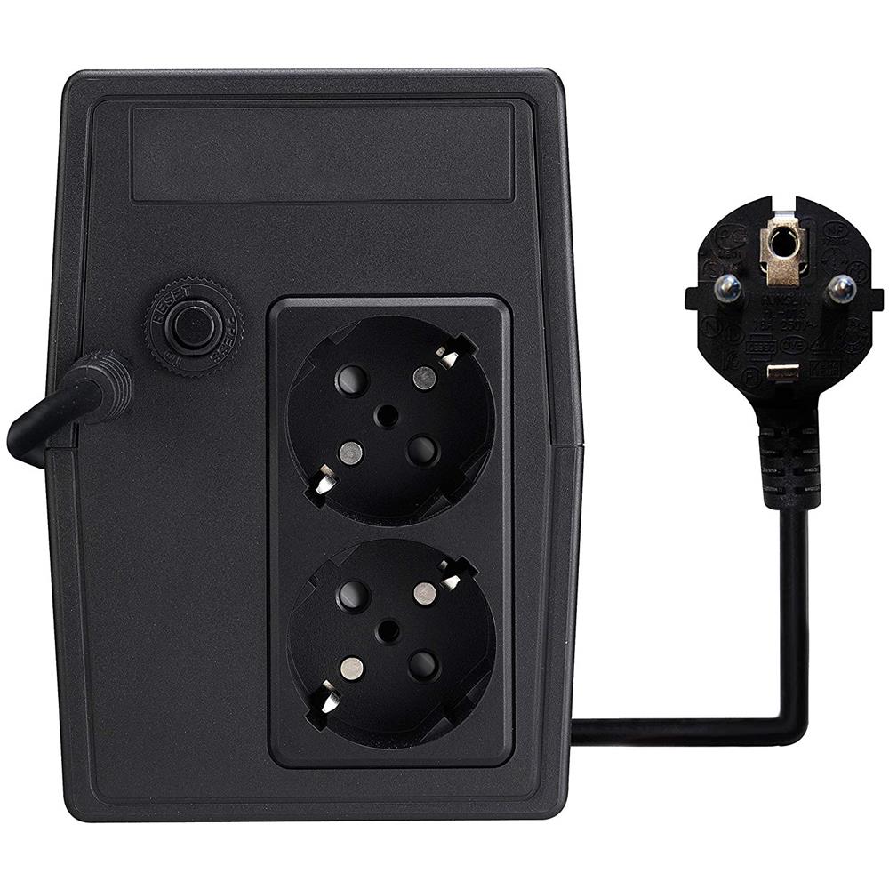 NILOX Gruppo di Continuità UPS Premium 600 VA / 420 W AVR 2 x Prese Shuko