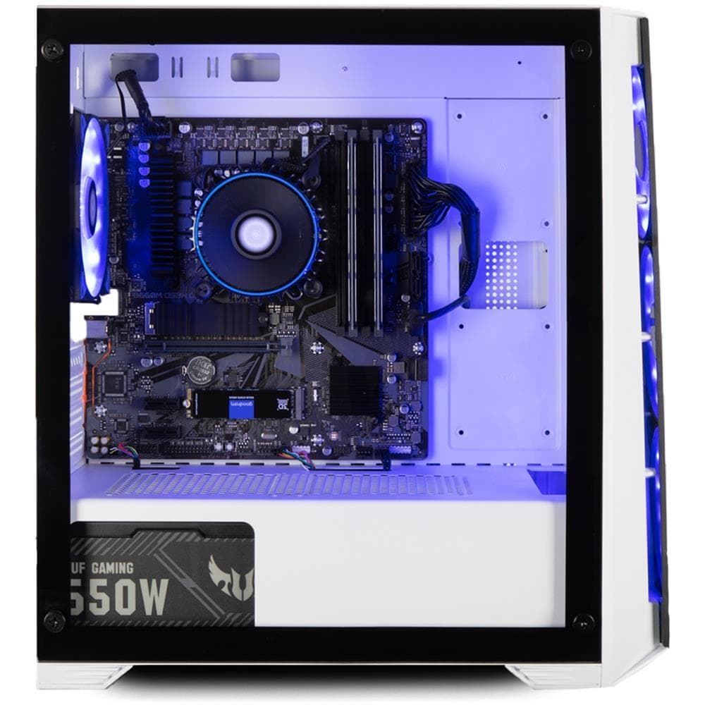 Nitropc PC Gaming Completo Bronze AMD Ryzen 5 PRO 4650G RAM 16 GB DDR4 SSD 1 TB AMD Radeon RX Vega7 2 GB Windows 11 Home Monitor 24" e Accessori