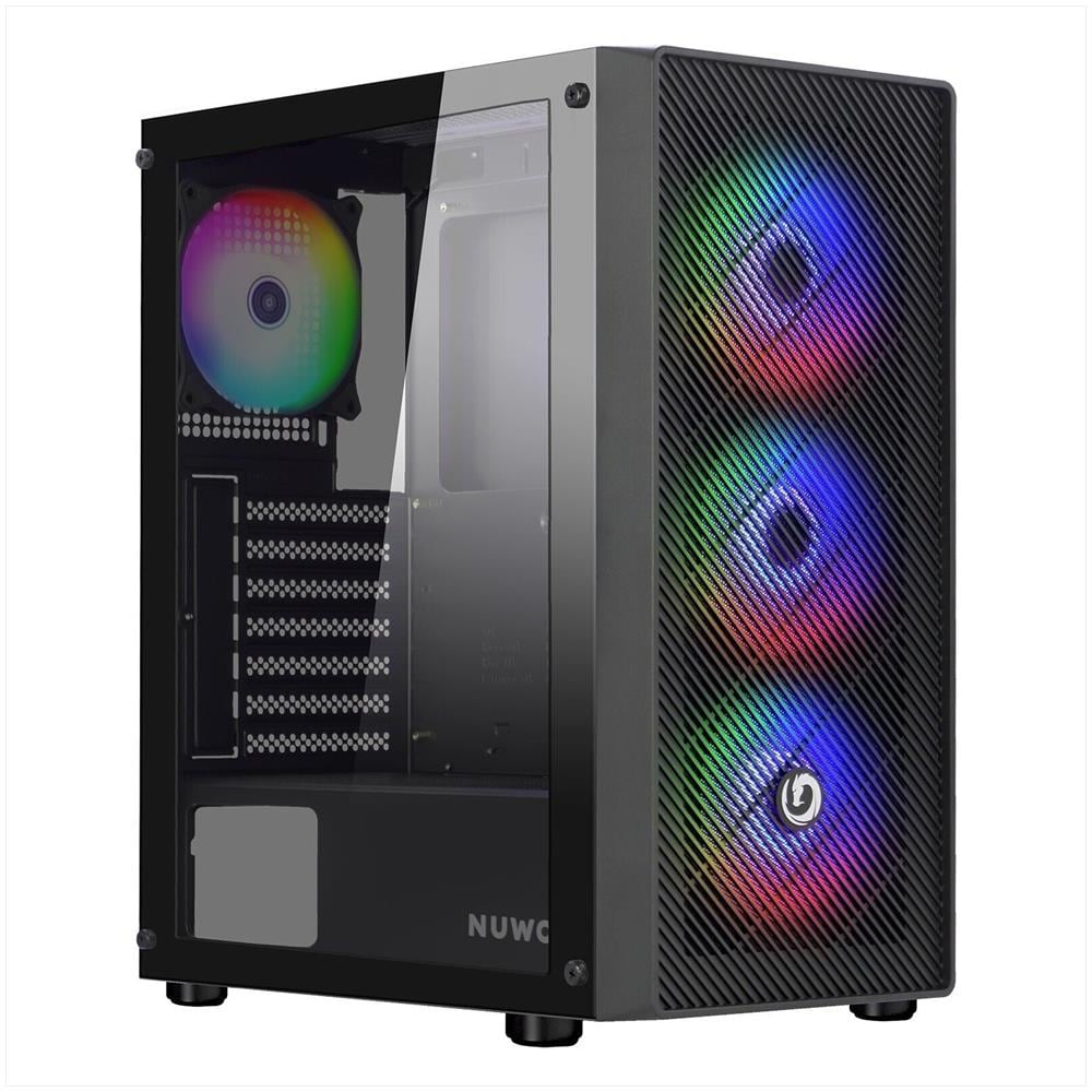 NUWO Case Rodan R603 Mid Tower ATX Micro-ATX Mini-ITX (Finestrato)