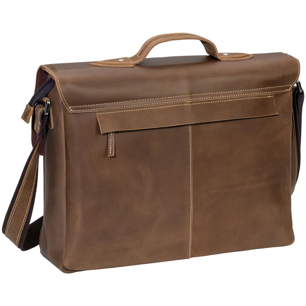 PEDEA 66066304 borsa per laptop 43,9 cm (17.3") Borsa da corriere Marrone
