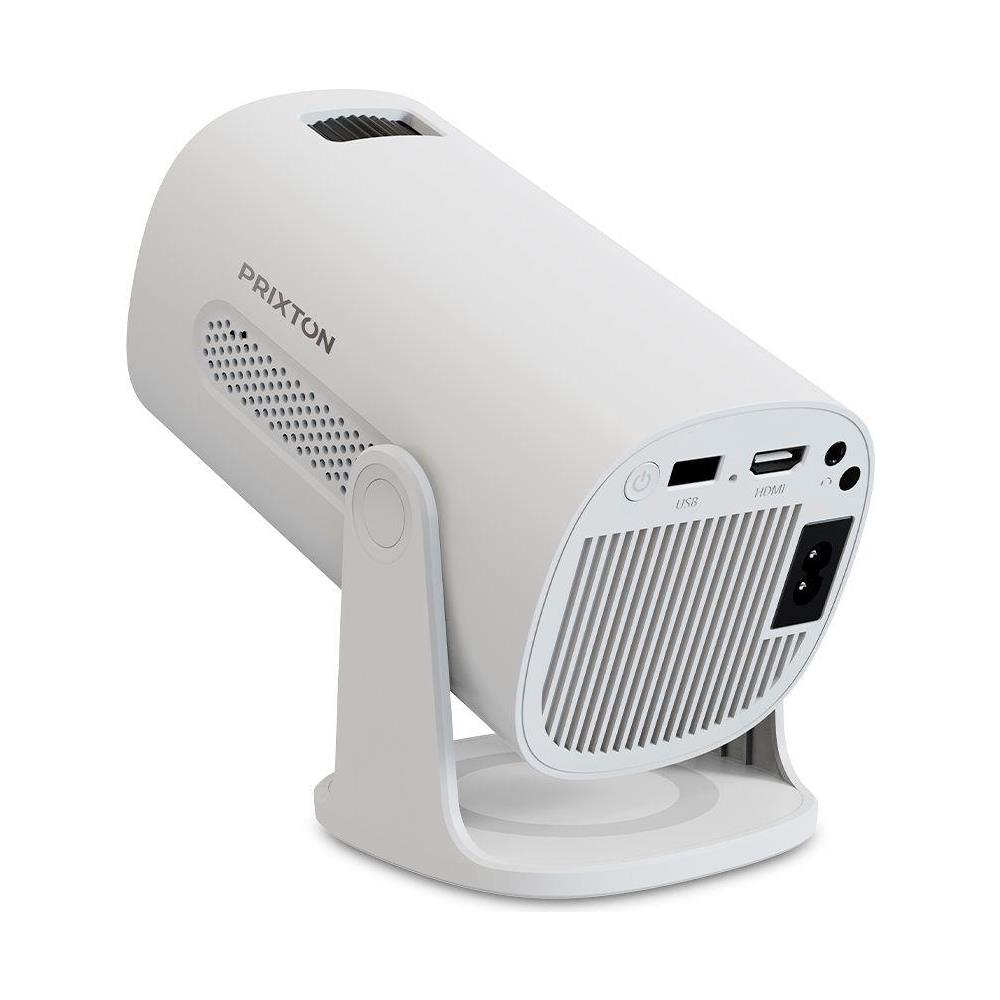PRIXTON Videoproiettore Dali LED HD 110 ANSI Lumen Altoparlanti Integrati HDMI, USB, Micro SD