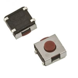 Pulsante smd SPST-NA 50mA 12Vdc DTSJW65NV (50 pezzi)