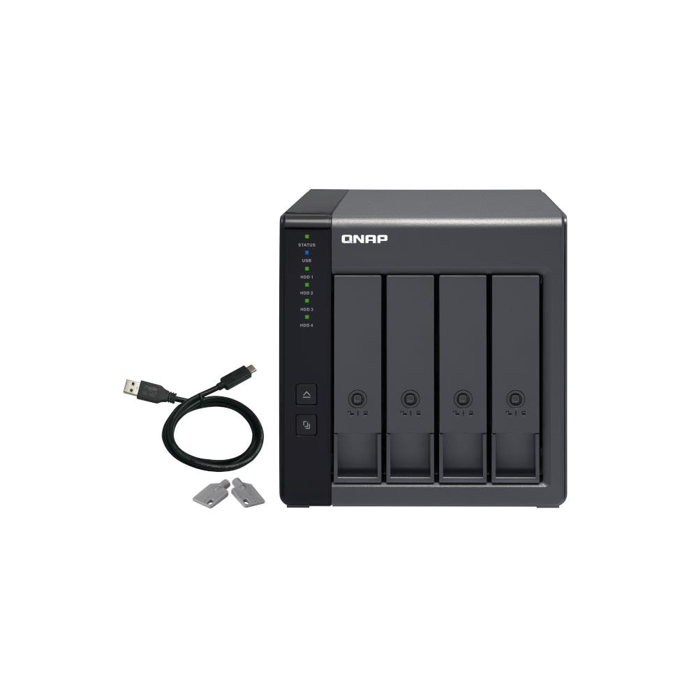 QNAP NAS TR-004 4 Slot 3.5" / 2.5" Interfacce 1 x USB 3.0