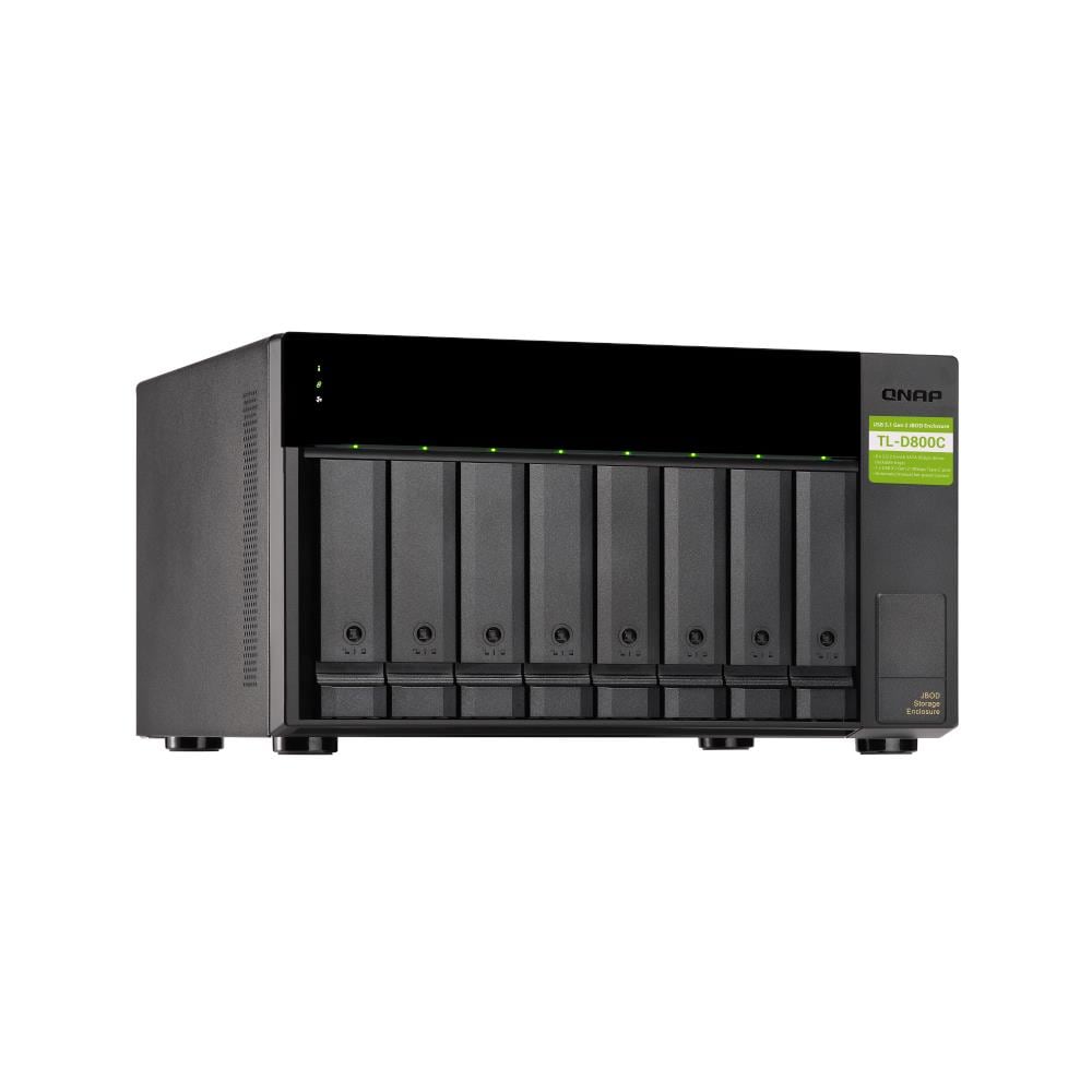 QNAP NAS TL-D800C 8 Slot 3.5" / 2.5" Interfacce 1 x USB 3.1