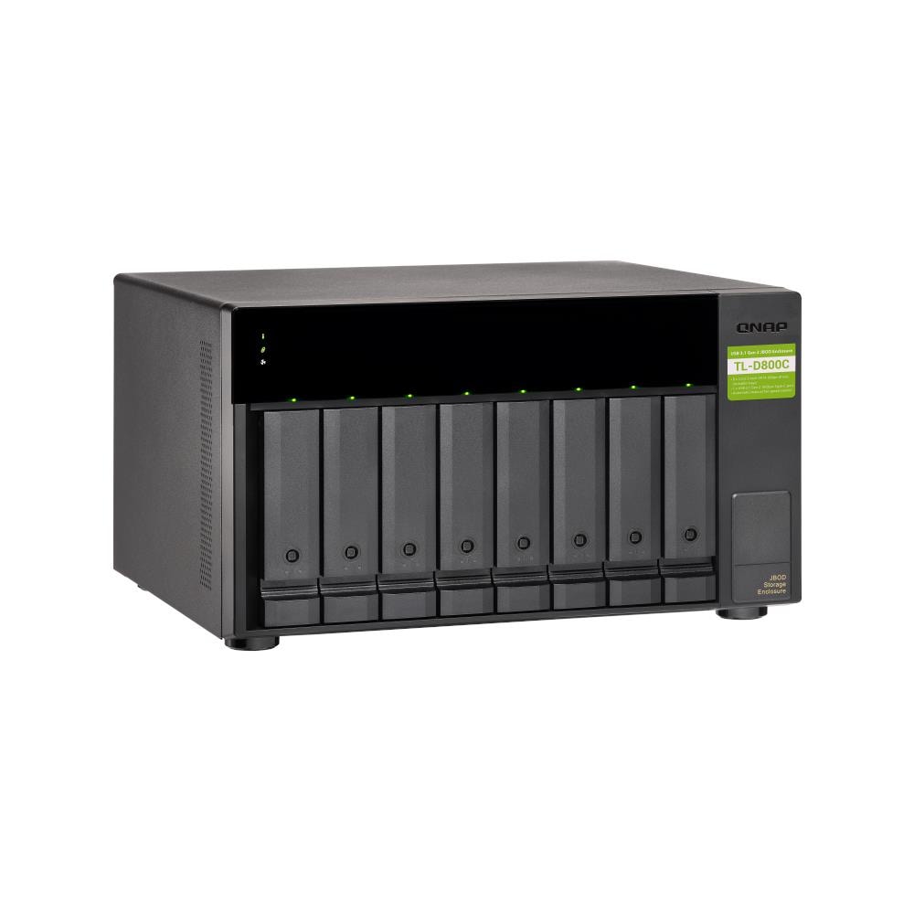 QNAP NAS TL-D800C 8 Slot 3.5" / 2.5" Interfacce 1 x USB 3.1