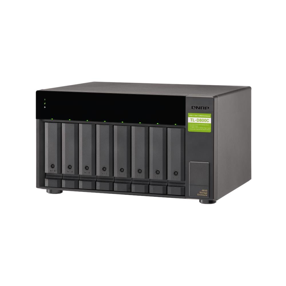 QNAP NAS TL-D800C 8 Slot 3.5" / 2.5" Interfacce 1 x USB 3.1