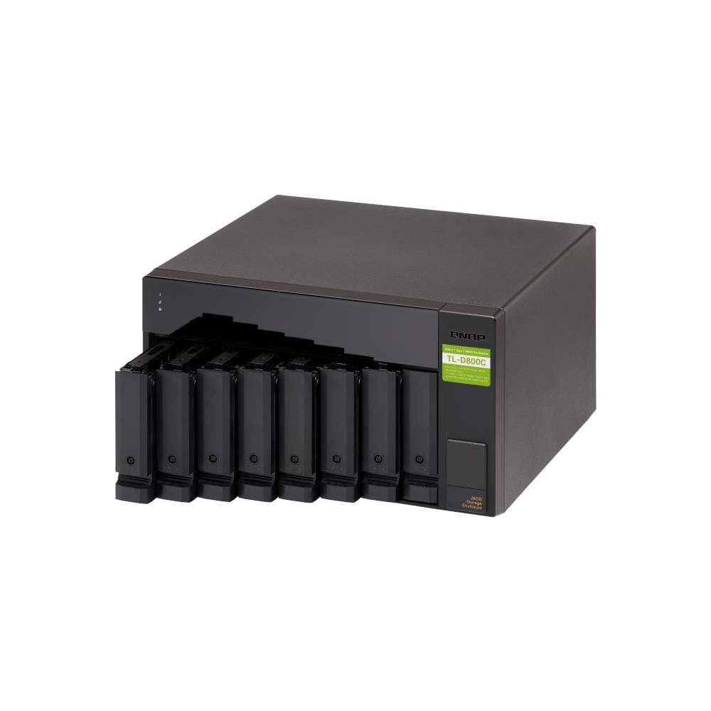 QNAP NAS TL-D800C 8 Slot 3.5" / 2.5" Interfacce 1 x USB 3.1