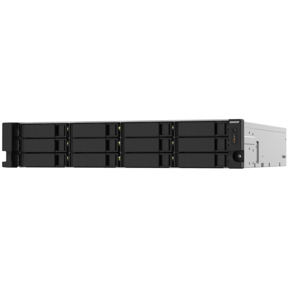 QNAP NAS TS-1232PXU-RP 12 Slot 3.5" / 2.5" Interfacce 2 x Gigabit Ethernet / 4 x USB 3.0 Ram 4 GB