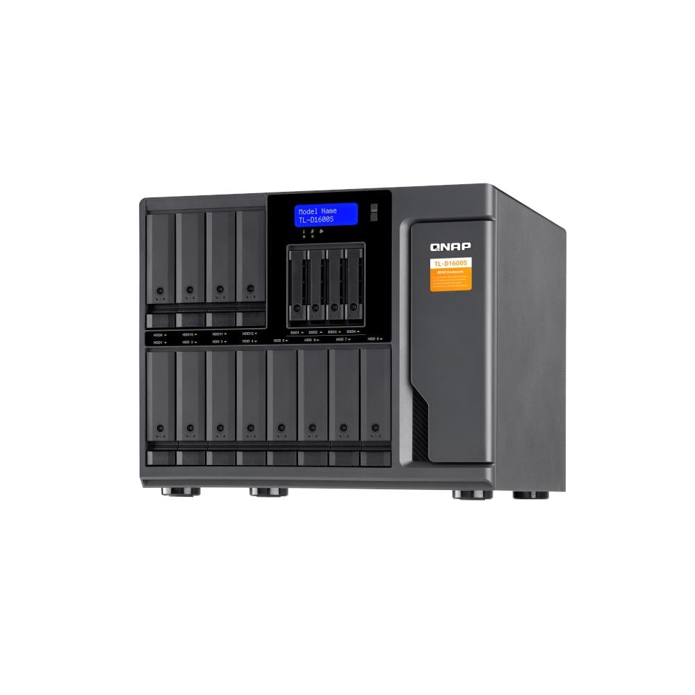 QNAP NAS TL-D1600S 4 Slot 3.5" / 2.5" SATA 6Gb / s