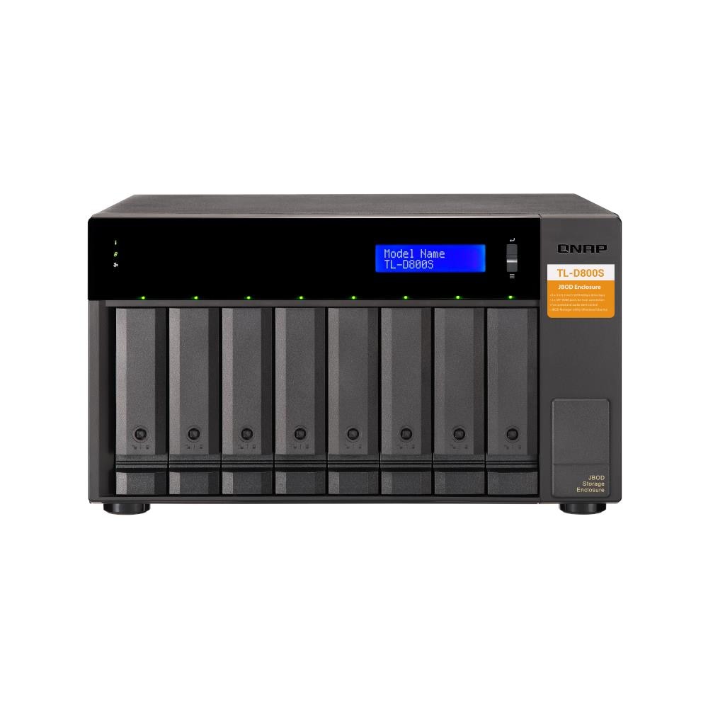 QNAP NAS TL-D800S 8 Slot 3.5" / 2.5" SATA 6Gb