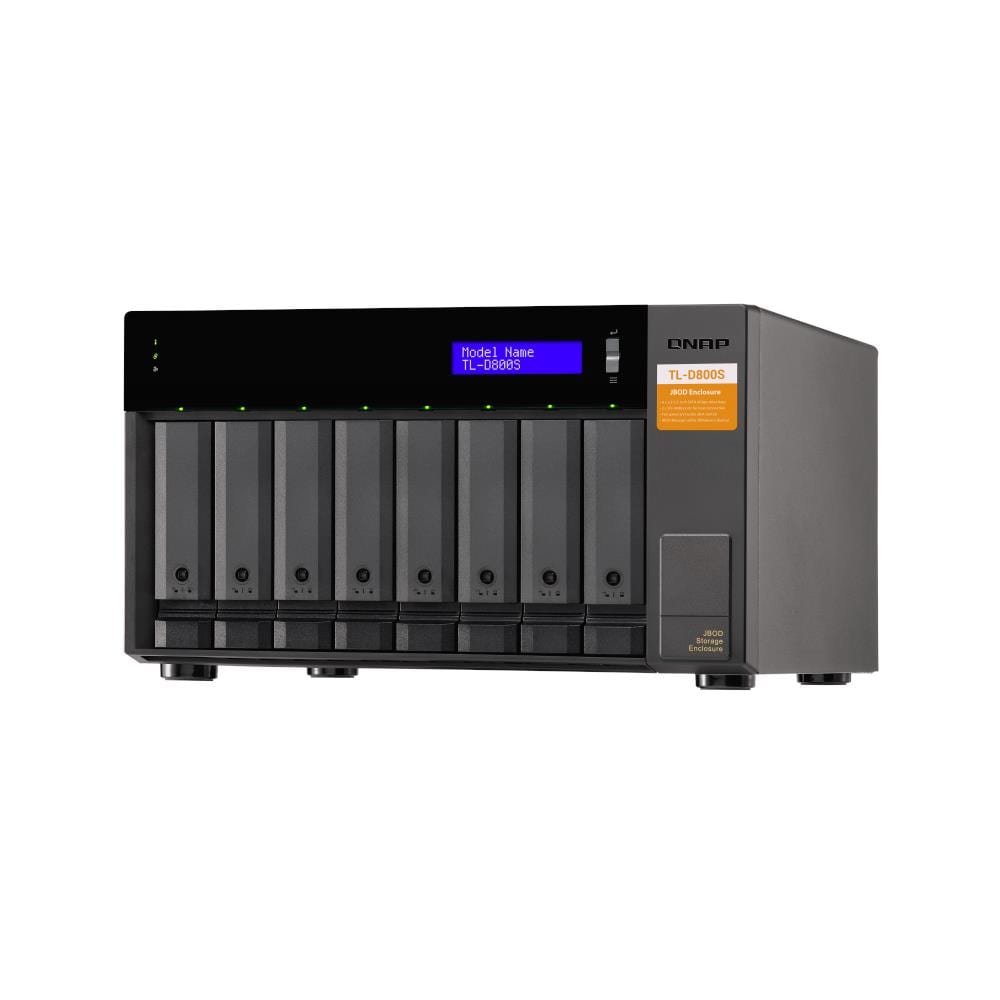 QNAP NAS TL-D800S 8 Slot 3.5" / 2.5" SATA 6Gb