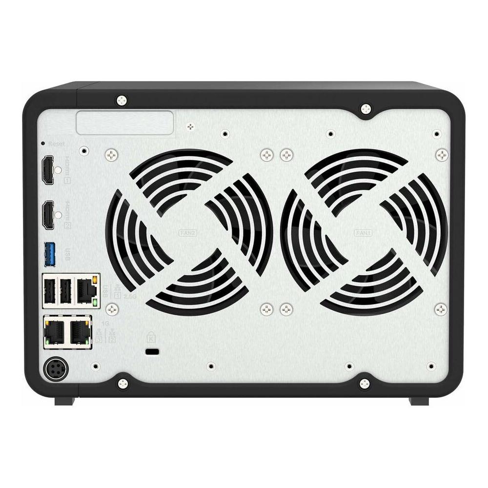 QNAP Server NAS e di archiviazione Tower Collegamento ethernet LAN Nero Cortex-A76