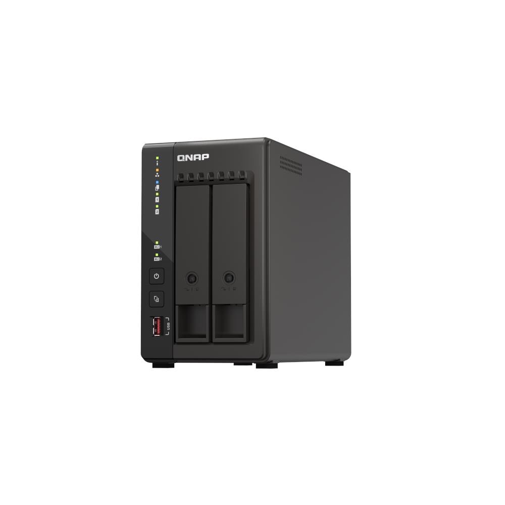 QNAP TS-253E NAS Tower Collegamento ethernet LAN Nero J6412
