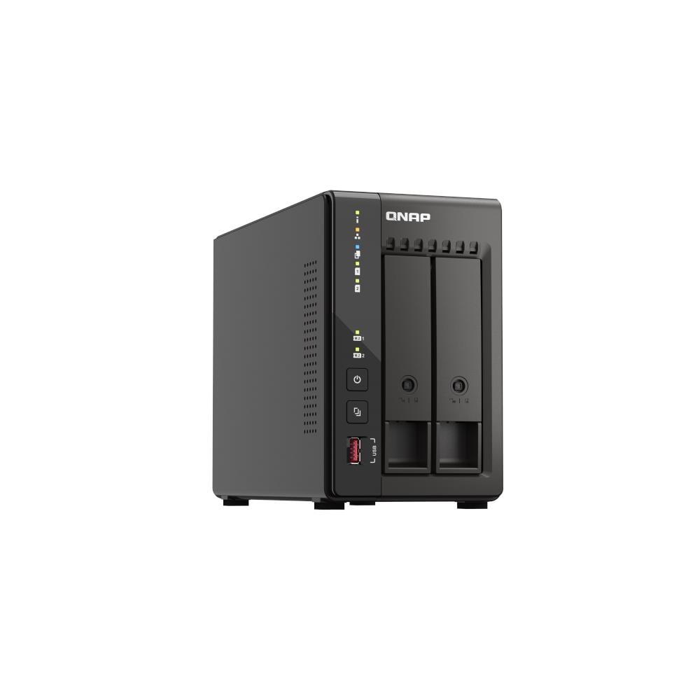 QNAP TS-253E NAS Tower Collegamento ethernet LAN Nero J6412