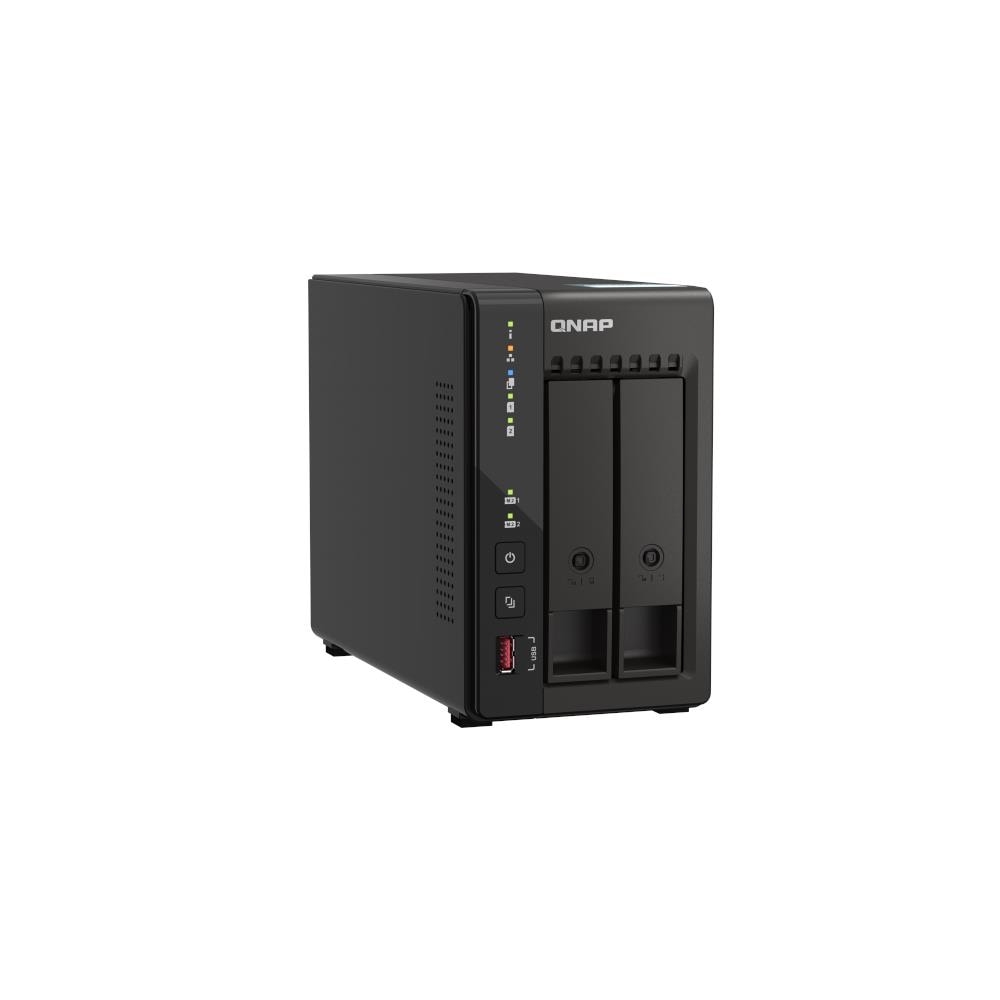 QNAP TS-253E NAS Tower Collegamento ethernet LAN Nero J6412