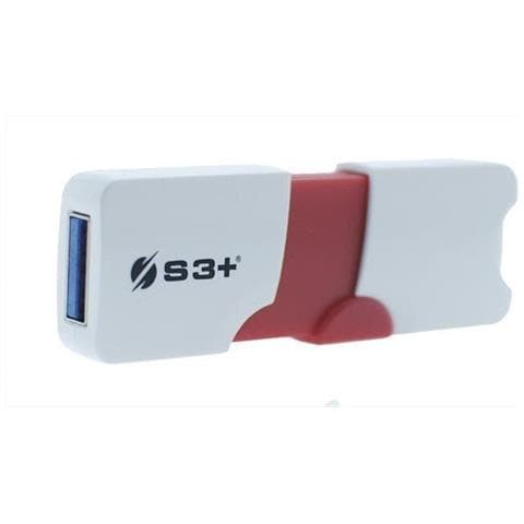 S3+ Chiavetta Usb 3.0 128gb Bianco Rosso