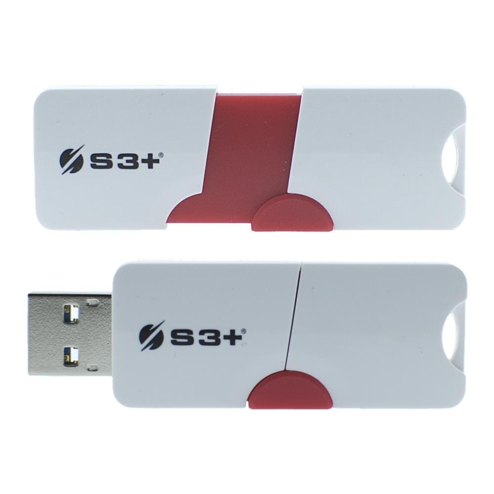 S3+ Chiavetta Usb 3.0 128gb Bianco Rosso