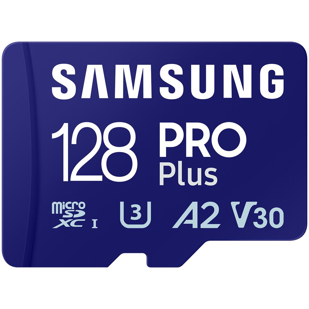 SAMSUNG MicroSD da 128 GB Velocità UHS-I di Classe 10 fino a 180 MB / s in lettura + Adattore SD