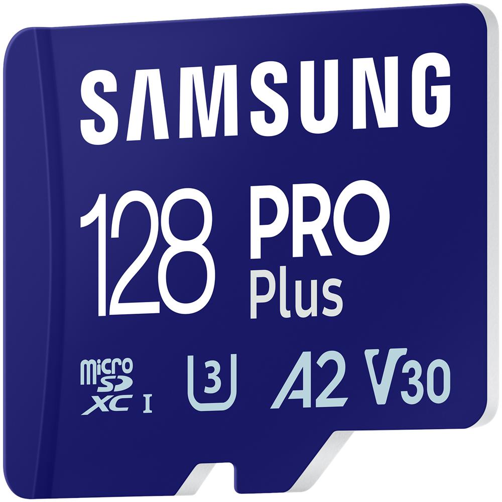 SAMSUNG MicroSD da 128 GB Velocità UHS-I di Classe 10 fino a 180 MB / s in lettura + Adattore SD