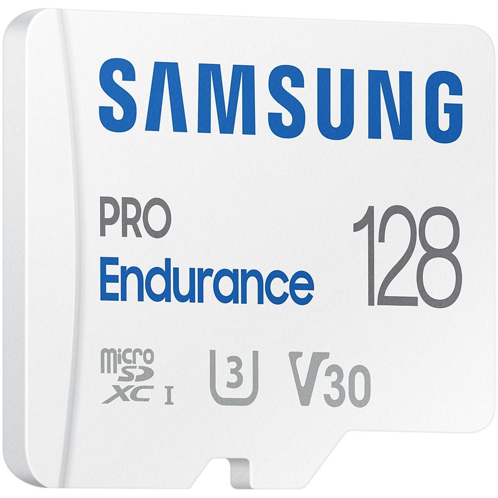 SAMSUNG MicroSD PRO Endurance 128 GB Velocità UHS-I di Classe V10 fino a 100 MB / s in lettura Adattatore SD