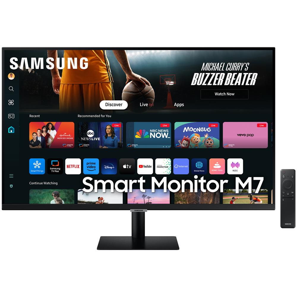 Samsung Monitor 32" LED VA Flat LS32DM700UUXEN 3840 x 2160 4K Ultra HD Tempo di Risposta 4 ms