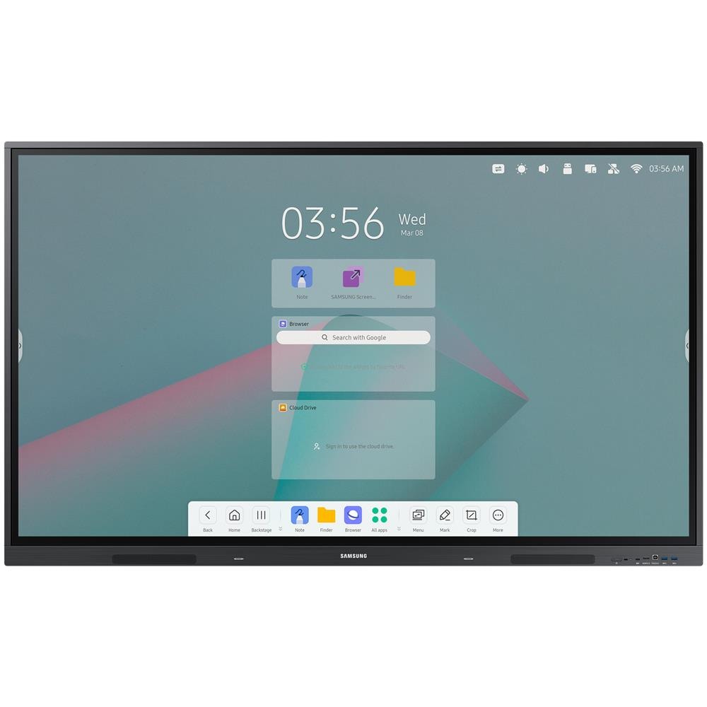 SAMSUNG WA75C lavagna interattiva 190,5 cm (75") 3840 x 2160 Pixel Touch screen Nero
