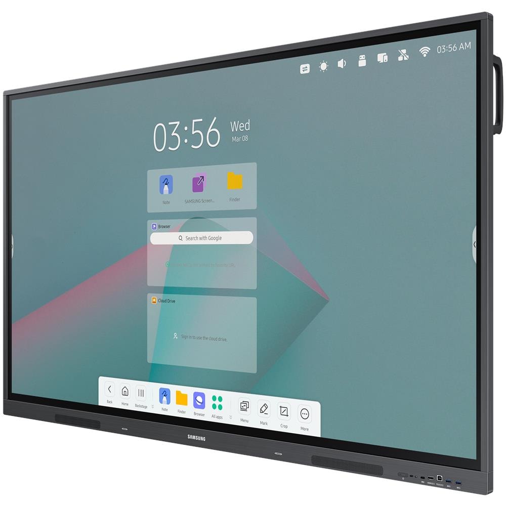 SAMSUNG WA75C lavagna interattiva 190,5 cm (75") 3840 x 2160 Pixel Touch screen Nero