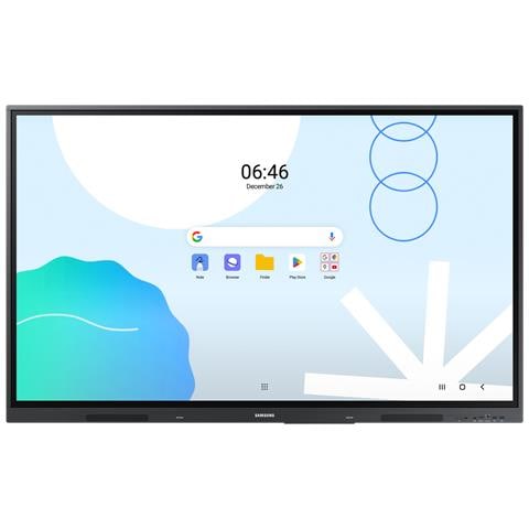 SAMSUNG WA86D lavagna interattiva 2,18 m (86") 3840 x 2160 Pixel Touch screen Grigio