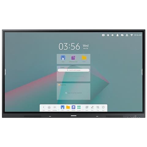 SAMSUNG WA65C lavagna interattiva 165,1 cm (65") 3840 x 2160 Pixel Touch screen Nero