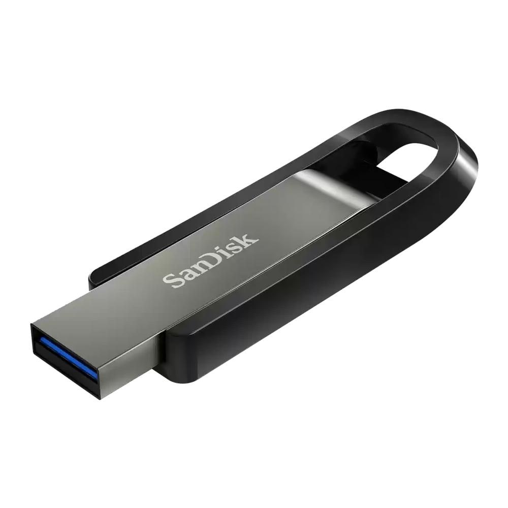 SANDISK Chiavetta USB 128 GB Extreme Go USB Tipo A 3.2 Gen 1 Colore Acciaio inossidabile