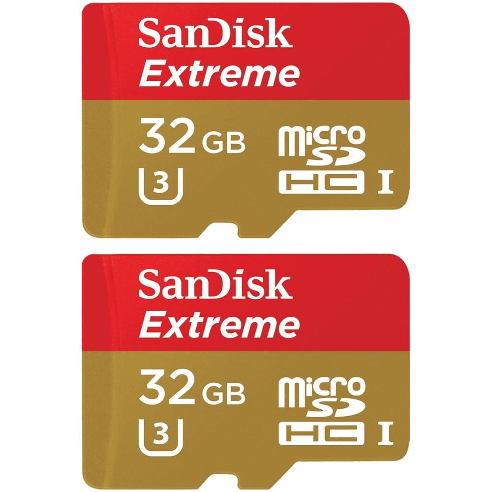 SANDISK MicroSD da 32GB UHS-I classe 3 Adattatore incluso