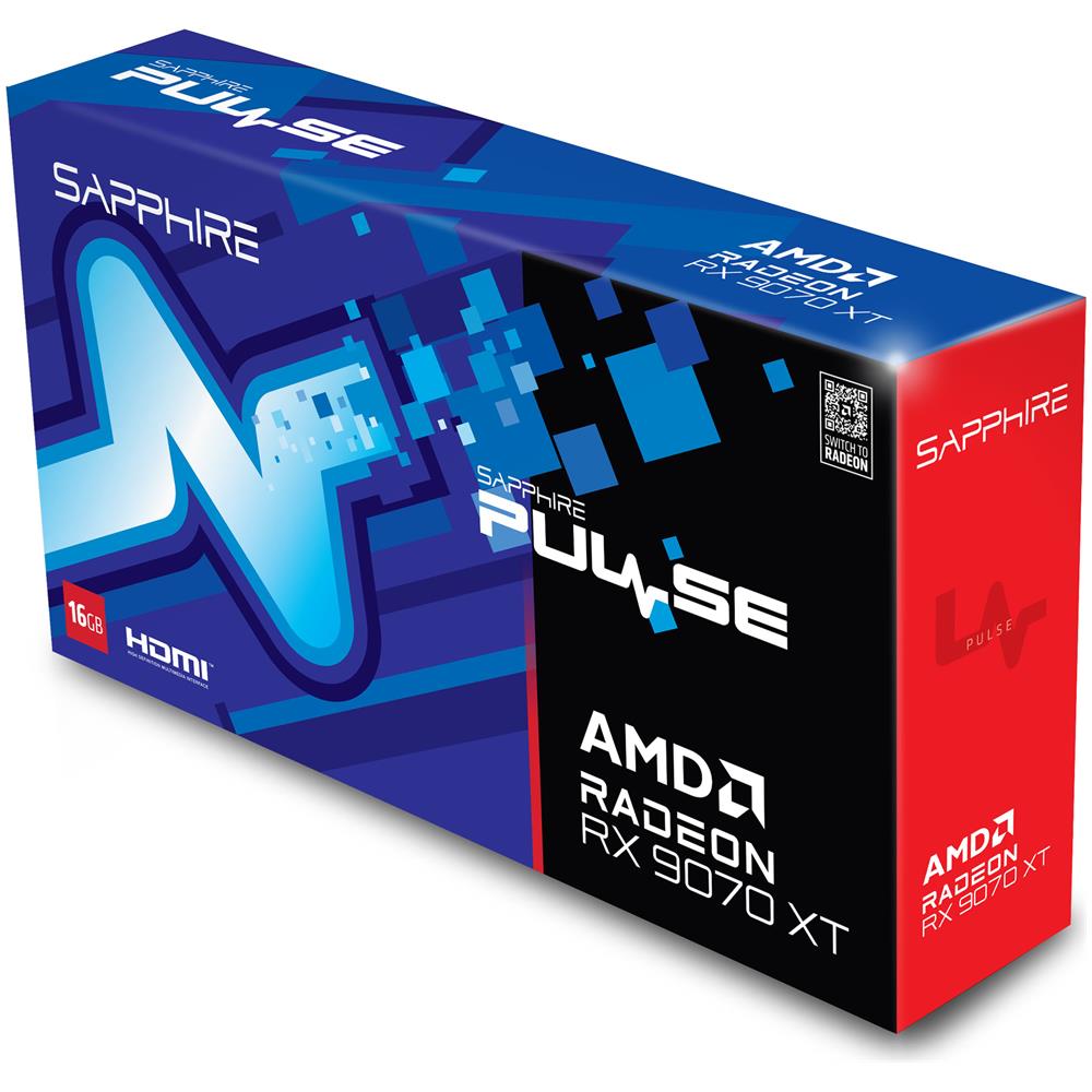 SAPPHIRE PULSE Radeon RX 9070 XT AMD 16 GB GDDR6