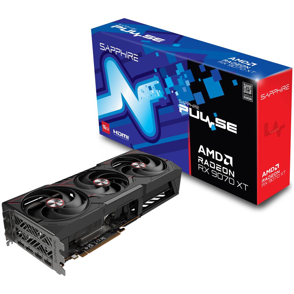 SAPPHIRE PULSE Radeon RX 9070 XT AMD 16 GB GDDR6