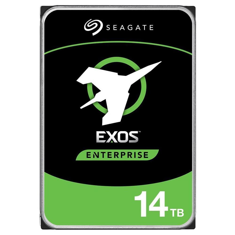 SEAGATE Hard Disk per NAS Exos X16 14 TB 3.5" Interfaccia Sata III 6 Gb / s Buffer 256 MB 7200 Rpm