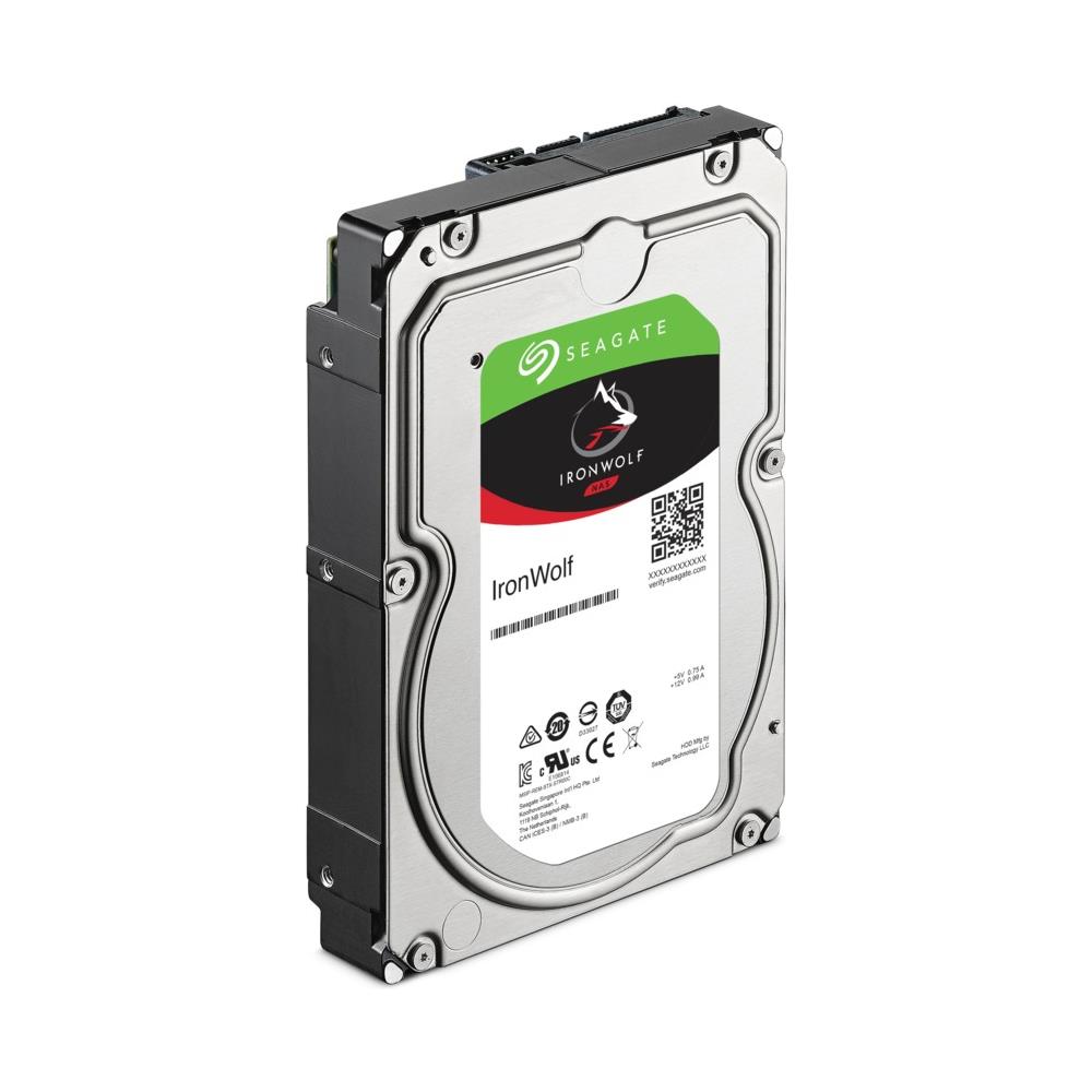 SEAGATE Hard Disk Interno per NAS IronWolf 12 TB 3.5" Interfaccia Sata III 6 Gb / s Buffer 256 MB 7200 Rpm