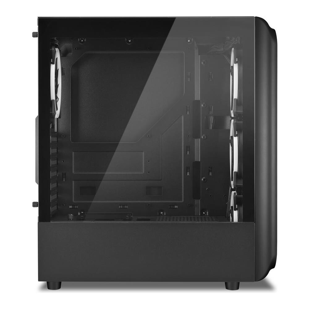 SHARKOON Case TK5M RGB Mini-ITX / Micro-ATX / ATX 2x USB 3.0 / 1x USB 3.2 Colore Nero (Finestrato)