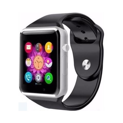 SHOPPING IN RETE Smartwatch A1 Display 1.54" Bluetooth con SIM micro SD Nero -Europa