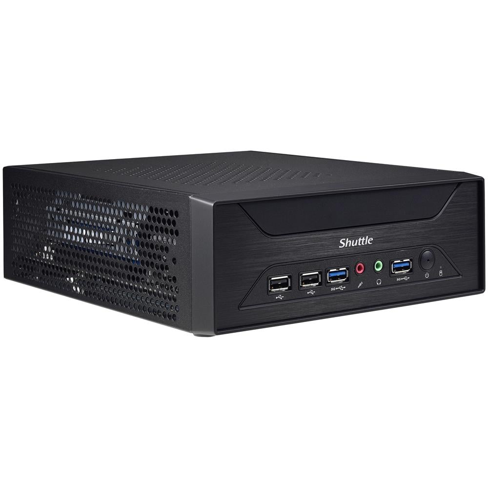 Shuttle XH510G Barebone Mini PC con Intel H510 LGA1200 PCIe x16 Dual LAN 4K Triple Display
