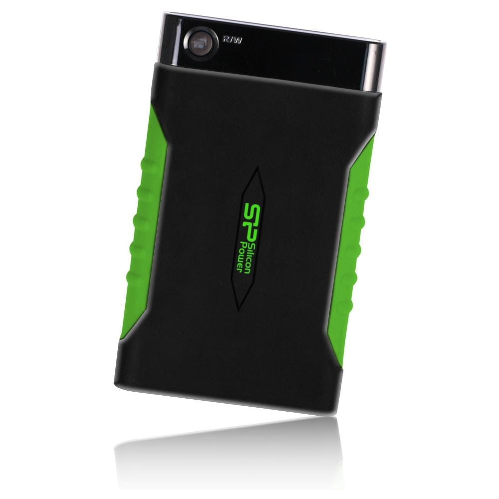 SILICON POWER Hard Disk Armor A15 1TB Interfaccia USB 3.0 Colore Nero / Verde