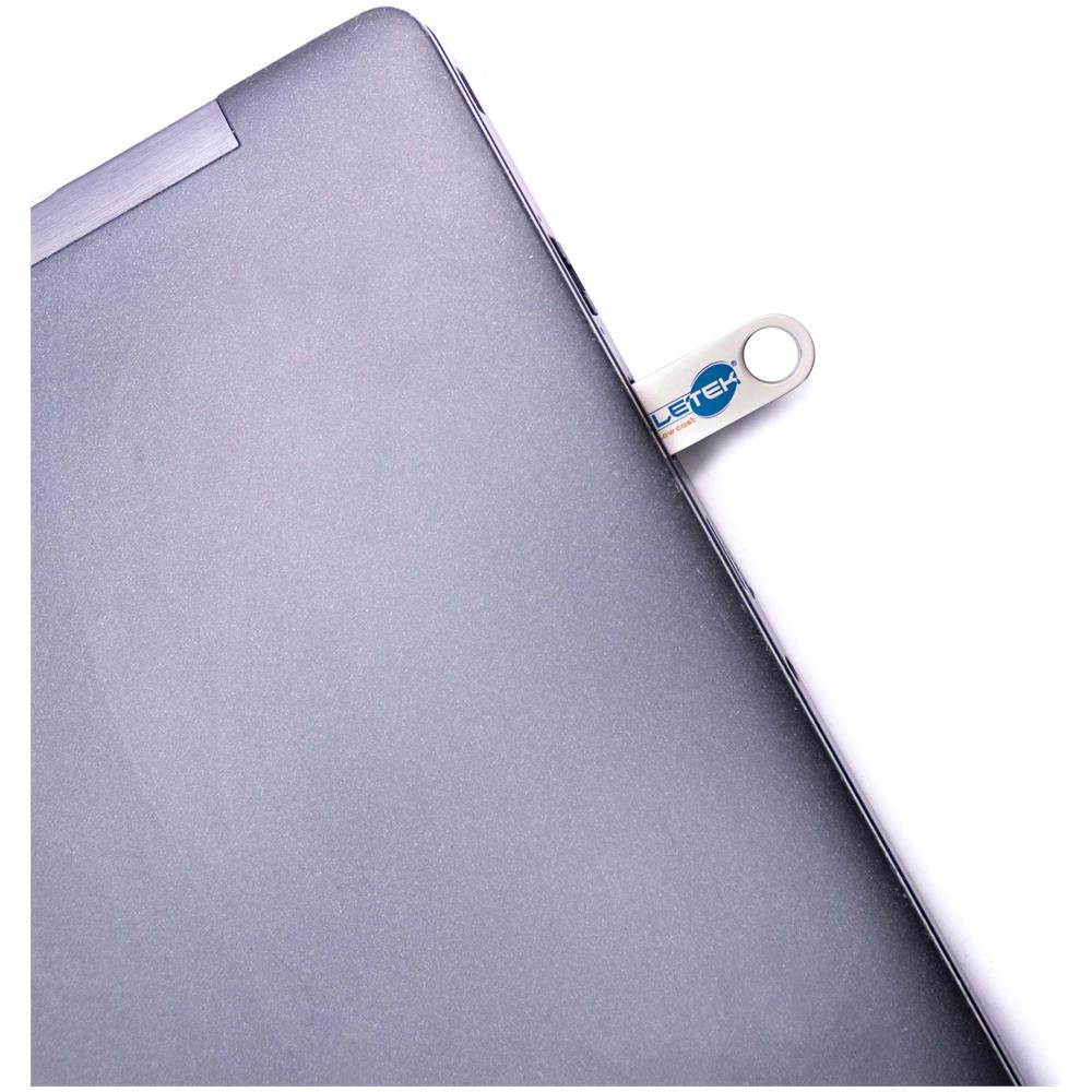 SIMPLETEK Pendrive 64gb Chiavetta Usb Metallo Memoria Penna Pennetta Porta Chiave